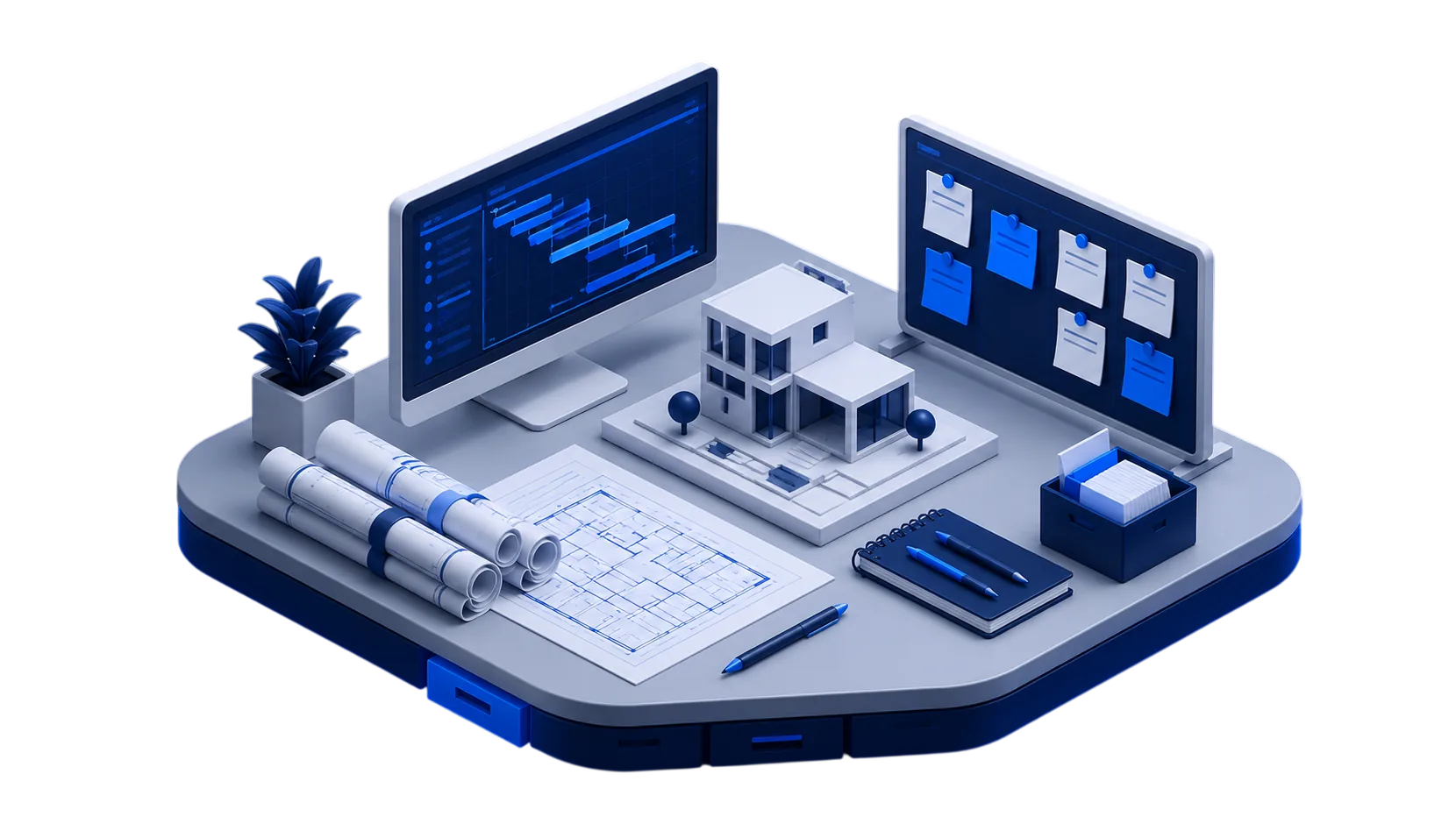 Custom project operations dashboard